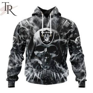 NFL Las Vegas Raiders Special Expendables Skull Design Hoodie