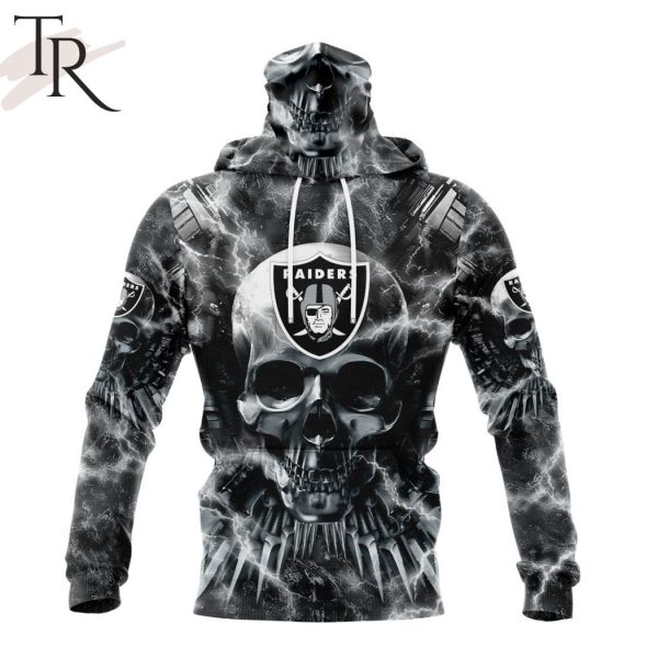 NFL Las Vegas Raiders Special Expendables Skull Design Hoodie