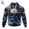NFL Los Angeles Chargers Special Expendables Skull Design Hoodie