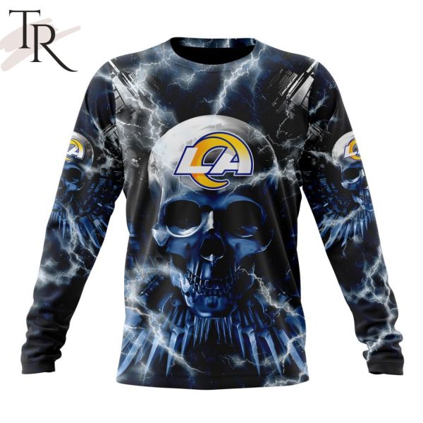 NFL Los Angeles Rams Special Expendables Skull Design Hoodie