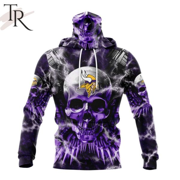 NFL Minnesota Vikings Special Expendables Skull Design Hoodie