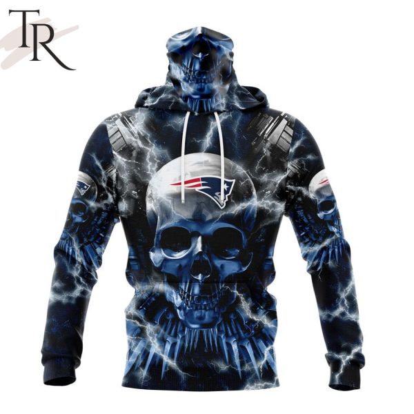 NFL New England Patriots Special Expendables Skull Design Hoodie