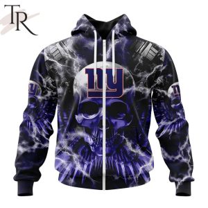 NFL New York Giants Special Expendables Skull Design Hoodie