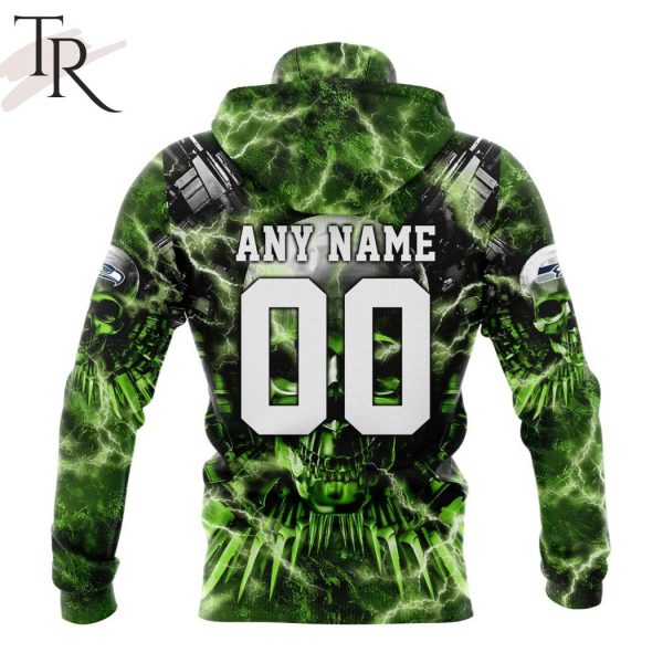 NFL Seattle Seahawks Special Expendables Skull Design Hoodie