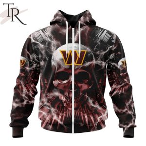 NFL Washington Commanders Special Expendables Skull Design Hoodie