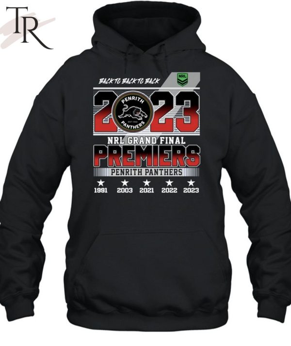Penrith Panthers Back To Back 2021-2022 shirt, hoodie, sweater