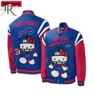 Personalized NFL Buffalo Bills Special Hello Kitty Design Baseball Jacket For Fans – Limited Edition