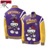 Personalized NFL New England Patriots Special Hello Kitty Design Baseball Jacket For Fans – Limited Edition