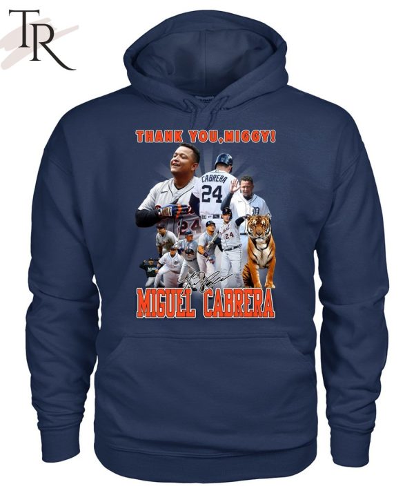 HOT Miguel Cabrera Detroit Tigers Team Name & Number T-Shirt Baseball Gift  Fan