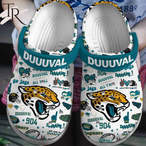 PREMIUM Duuuval All Y’all Jacksonville Jaguars Clogs