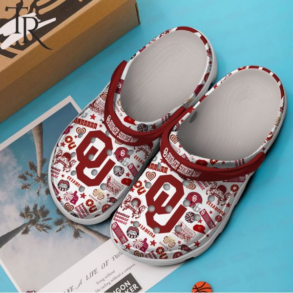 PREMIUM QU Boomer Sooner Okalahoma Clogs