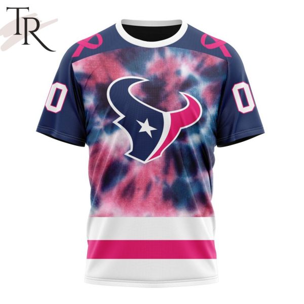 Pink houston clearance texans shirt