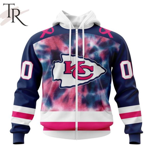 NFL Kansas City Chiefs Special Pink Fight Breast Cancer Hoodie