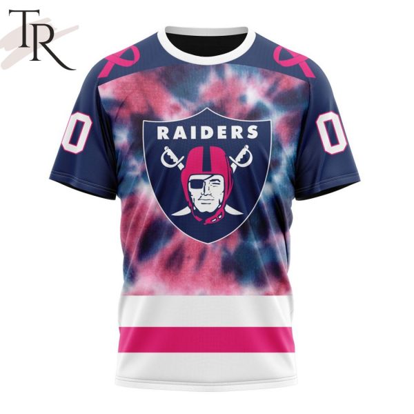 NFL Las Vegas Raiders Special Pink Fight Breast Cancer Hoodie