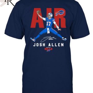 Air Buffalo Bills Josh Allen Signature T-Shirt