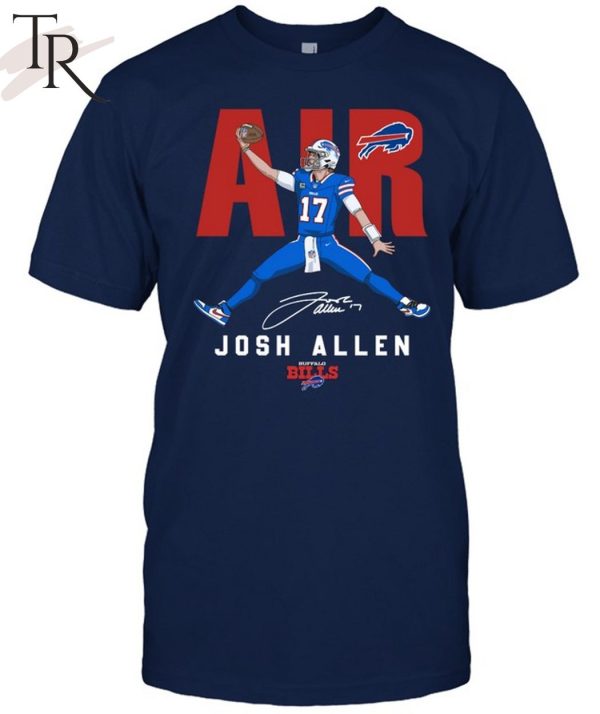 Air Buffalo Bills Josh Allen Signature T-Shirt