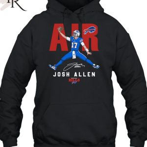 Air Buffalo Bills Josh Allen Signature T-Shirt