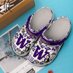 PREMIUM Go Huskies Sko Dawgs Washington Clogs