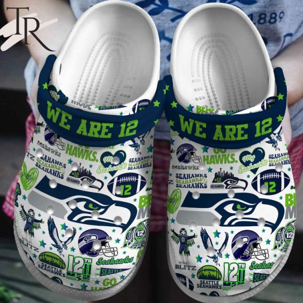 PREMIUM We Are 12th Seattle Seahawks Go Hawks Clogs