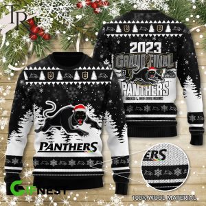 2023 Grand Final Penrith Panthers Premiership October 1, 2023 Accor Stadium Ugly Sweater