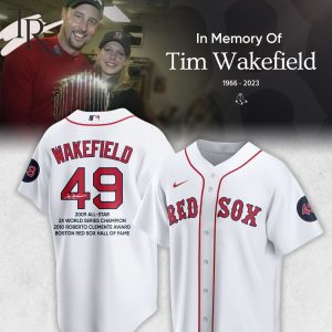 Rip Tim Wakefield Baseball Jersey – White