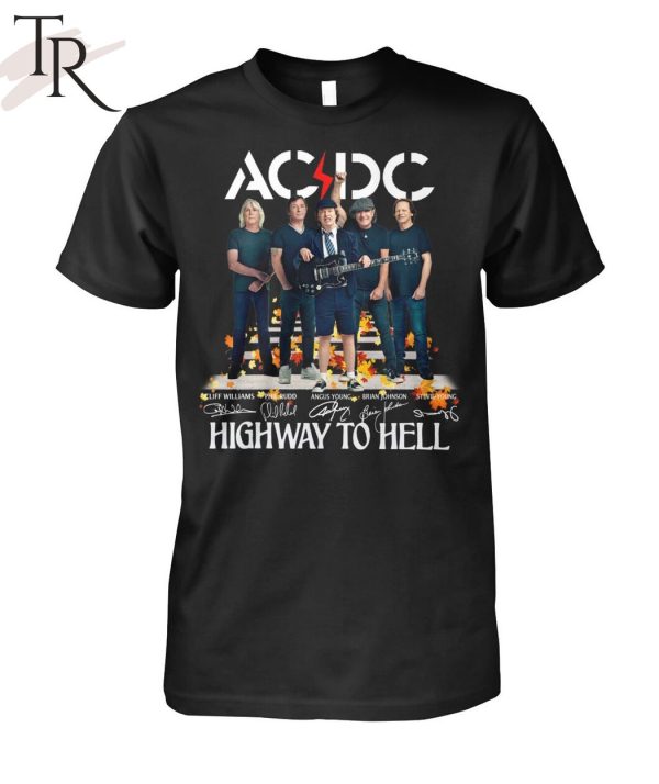 ACDC Highway To Hell Signature Unisex T-Shirt