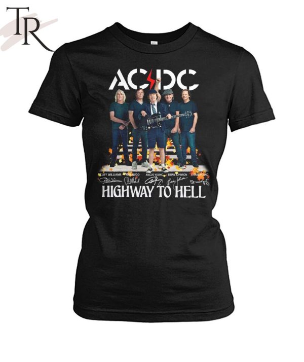 ACDC Highway To Hell Signature Unisex T-Shirt