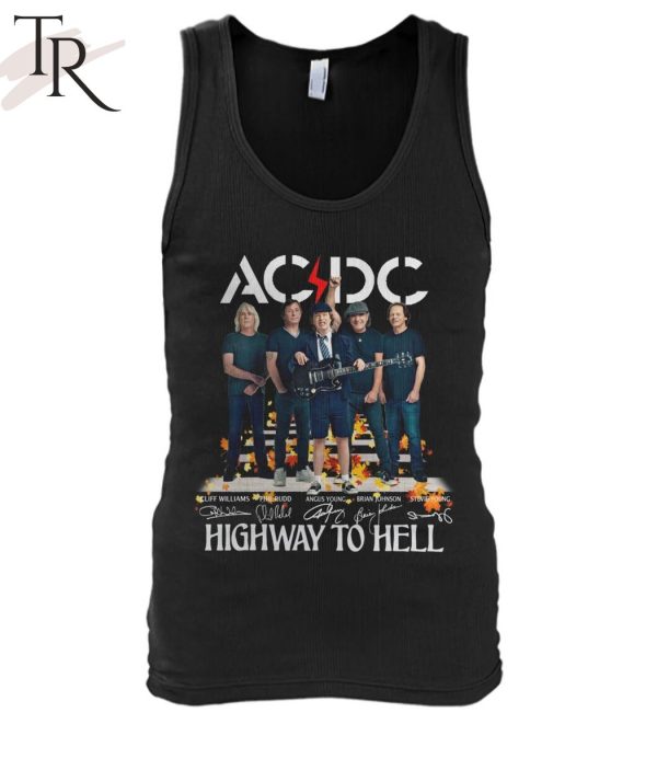 ACDC Highway To Hell Signature Unisex T-Shirt