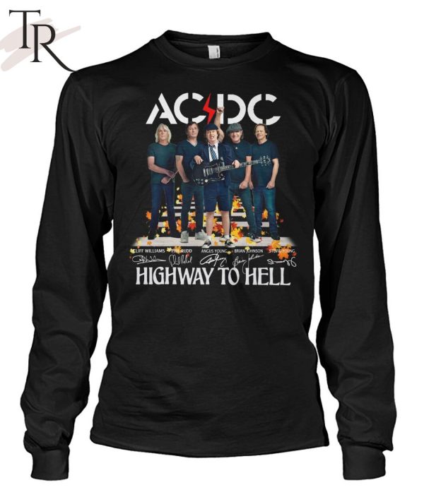 ACDC Highway To Hell Signature Unisex T-Shirt