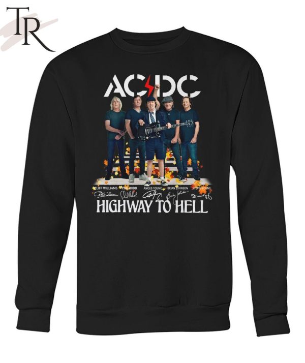 ACDC Highway To Hell Signature Unisex T-Shirt