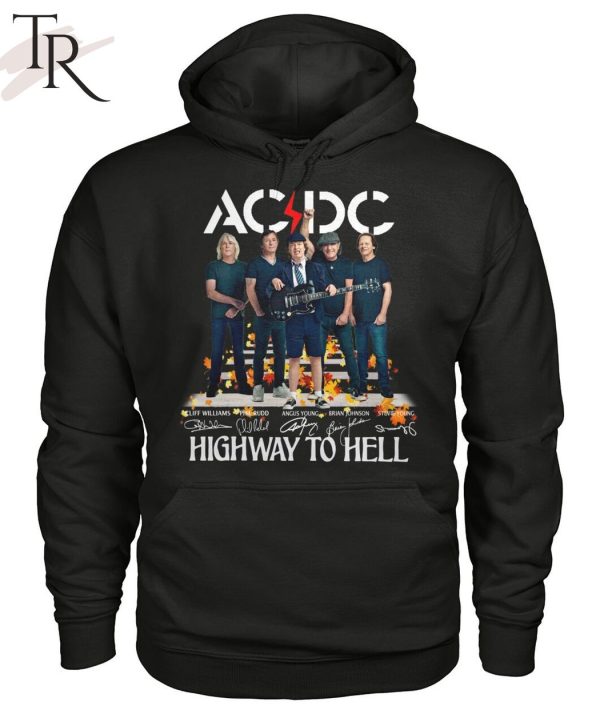 ACDC Highway To Hell Signature Unisex T-Shirt