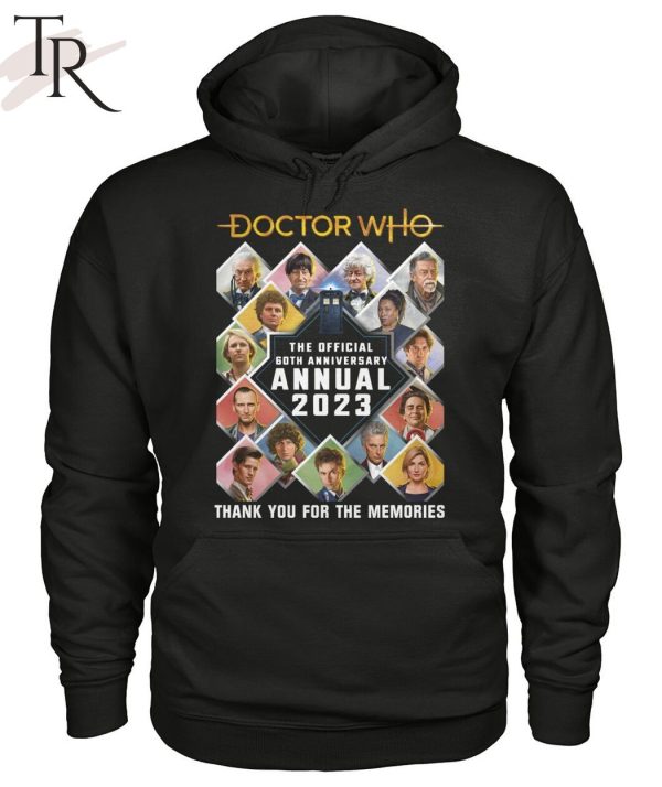 Doctor Who The Official 60th Anniversary Annual 2023 Thank You For The  Memories Unisex T-Shirt - Torunstyle