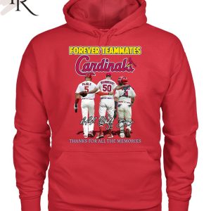 Forever Teammates St Louis Cardinals Thanks For All The Memories Unisex T-Shirt