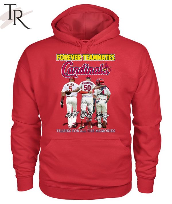 Forever Teammates St Louis Cardinals Thanks For All The Memories Unisex T-Shirt