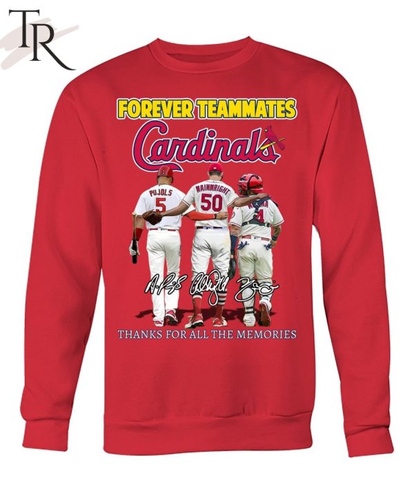 Forever Teammates St Louis Cardinals Thanks For All The Memories Unisex T-Shirt