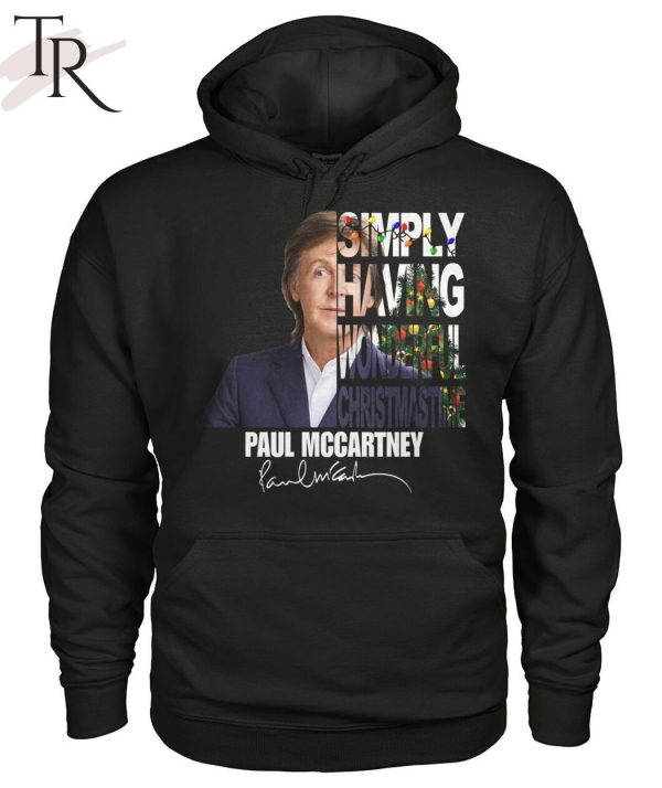 Simply Having Wonderful Christmastime Paul Mccartney Signature Unisex T-Shirt