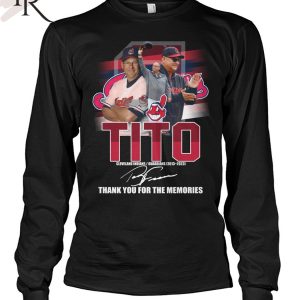 Tito Cleveland Indians, Guardians 2013 – 2023 Thank You For The Memories Unisex T-Shirt