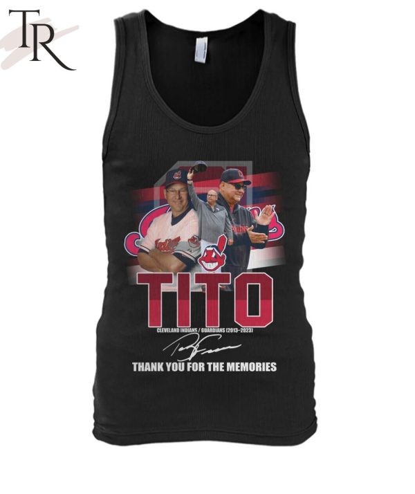 Tito Cleveland Indians, Guardians 2013 – 2023 Thank You For The Memories Unisex T-Shirt