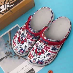 PREMIUM Go Dogs Fresno State Bulldog Clogs