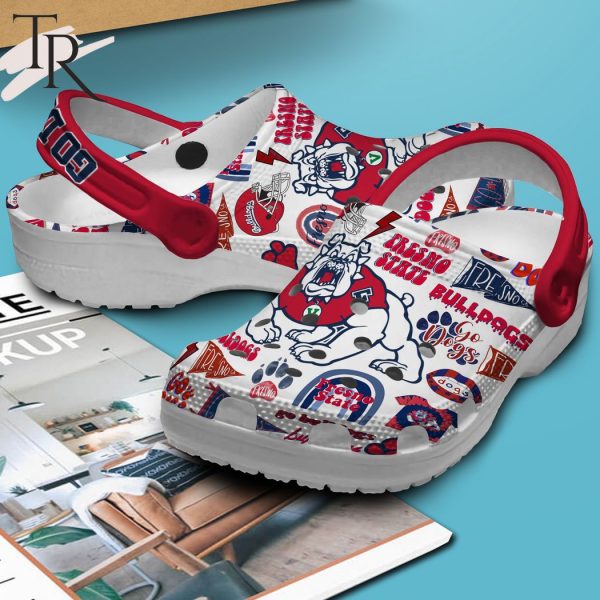 PREMIUM Go Dogs Fresno State Bulldog Clogs