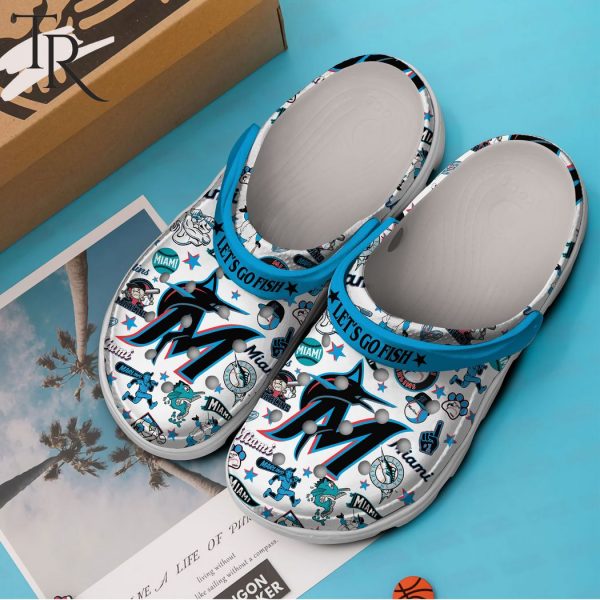 PREMIUM Let’s Go Fish Miami Marlins Clogs