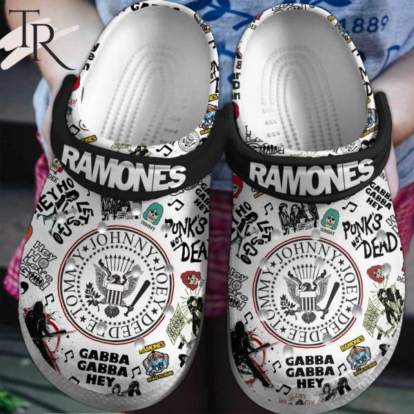 PREMIUM Ramones Johnny Joey Deedee Tommy Clogs