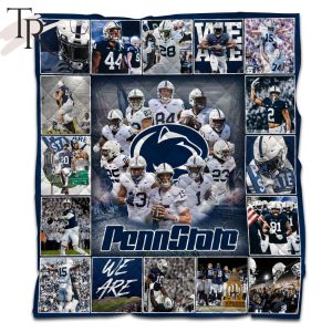 Penn State Nittany Lions Football Fleece Blanket