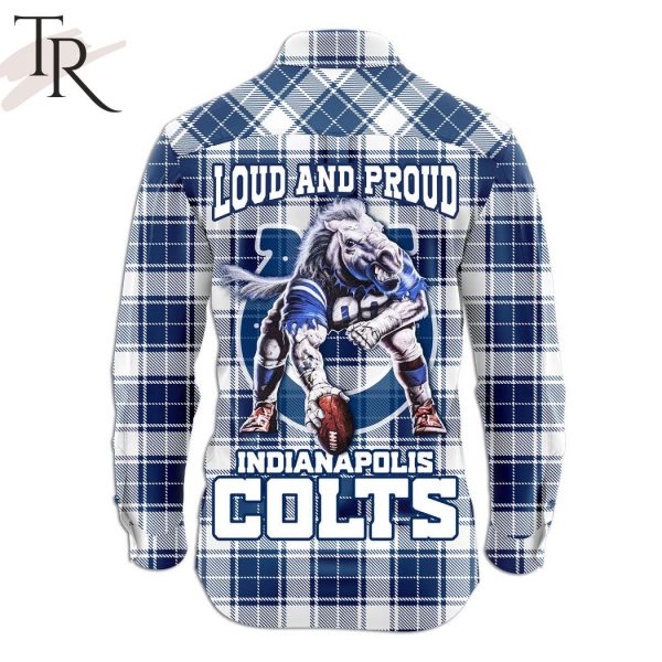 Believer In Blue Loud And Proud Indianpolis Colts Long Sleeve Shirt
