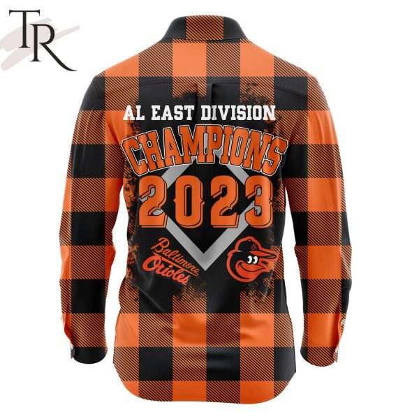 Let’s Go O’s AL East Division Champions 2023 Baltimore Orioles Long Sleeve Shirt