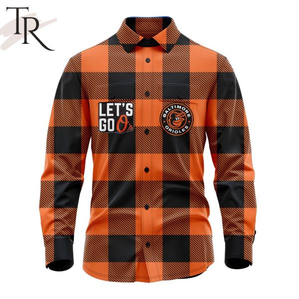 Let’s Go O’s AL East Division Champions 2023 Baltimore Orioles Long Sleeve Shirt