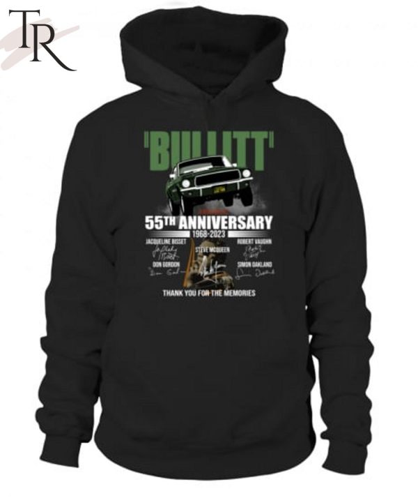 Bullitt 55th Anniversary 1968 – 2023 Thank You For The Memories Unisex T-Shirt