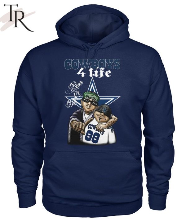 Dallas Cowboys 4 Life Ride Or Die Unisex T-Shirt