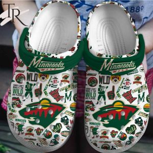 PREMIUM Minnesota Wild State Of Hockey Radio Network Clogs