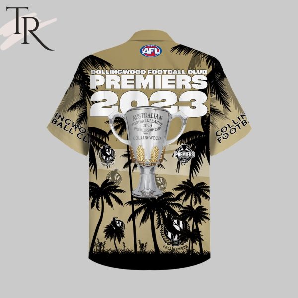 Collingwood Football Club Premiers 2023 Hawaiian Shirt And Short